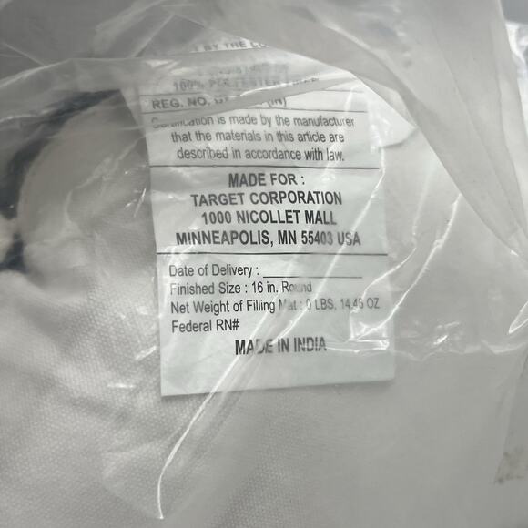 Opalhouse Jungalow Beaded Sun Pillow Boho Chic Vibrant Round Tassels New - Picture 2 of 2